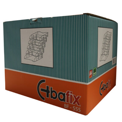 Bafix Evrak Rafı Hareketli Plastik 5 Lİ Şeffaf BFX 555