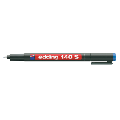 Edding Asetat Kalemi Permanent S Seri 0.3 MM Mavi 140 S