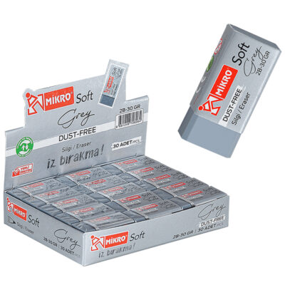 Mikro Silgi Gri 2B-30GR