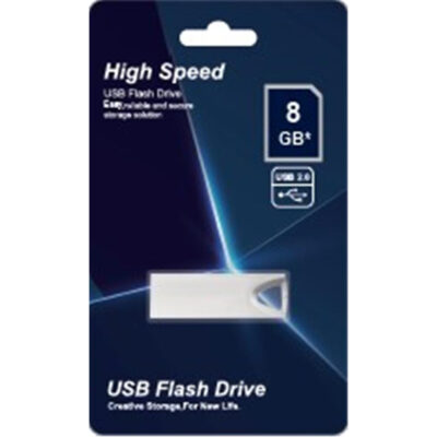 Elba Flash Bellek 8 Gb Metal 2.0 Usb