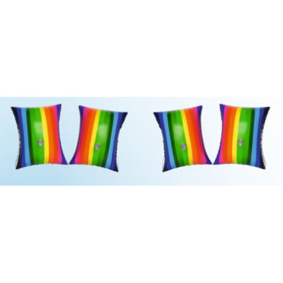 Kızılkaya Oyuncak Kolluk Gökkuşağı Desenli 30X15Cm Kzld-47029-C