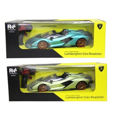 Ctoy Oyuncak Lamborghini Sian Radster Uzaktan Kumandalı Usb Şarjlı Ve Işıklı Araba 2.4g 1:12