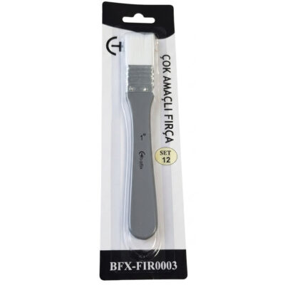 Bafix Fırça Tekli Set-12 sap gri genel kul Bfx-Fır0003